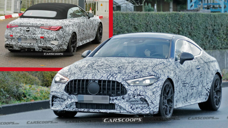 2025 Mercedes-AMG CLE Spotted In Mild 53 And Wild 63 Guises, Coupe And ...