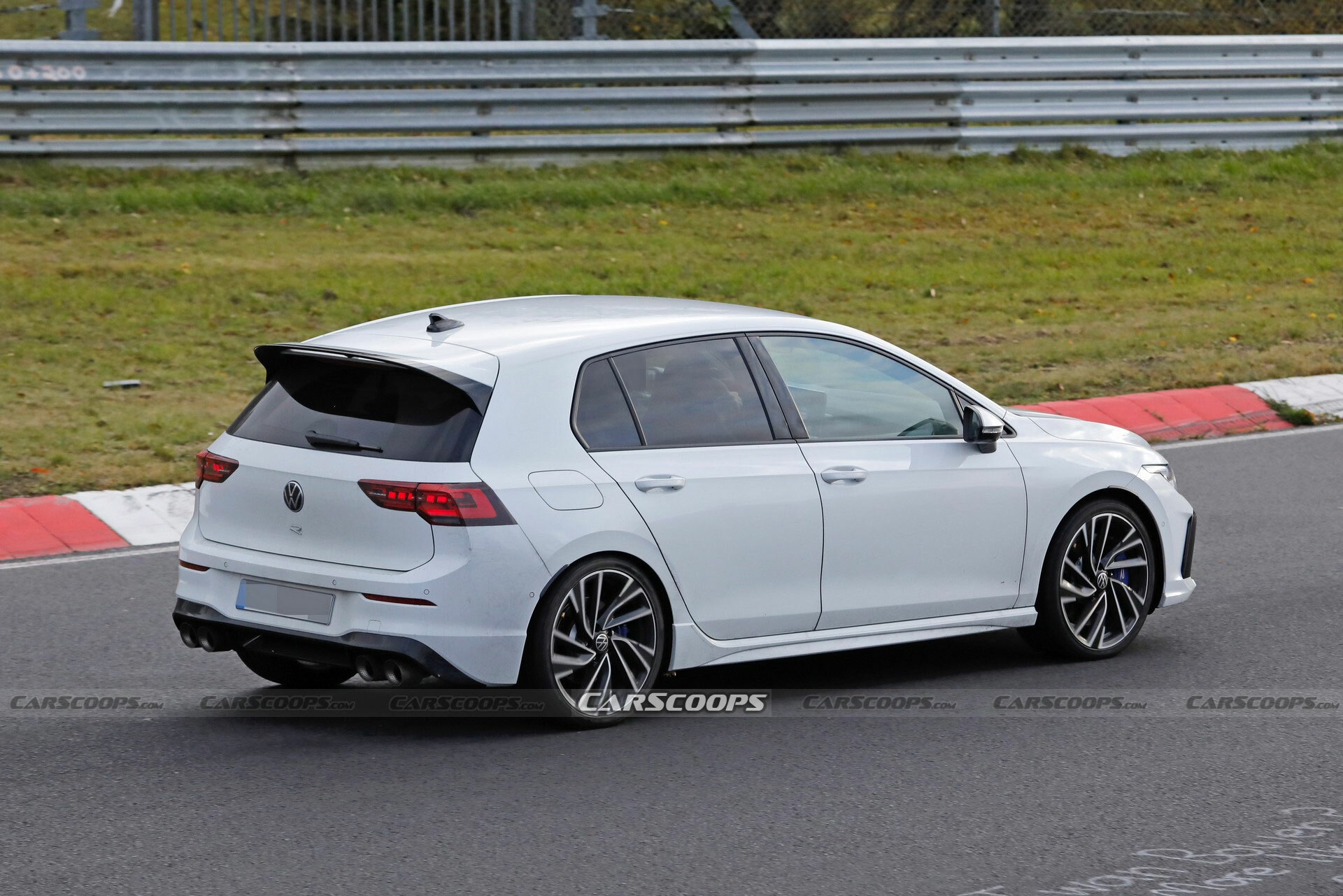 2025 VW Golf R Ditches Disguise, Shows All On The Nurburgring Carscoops