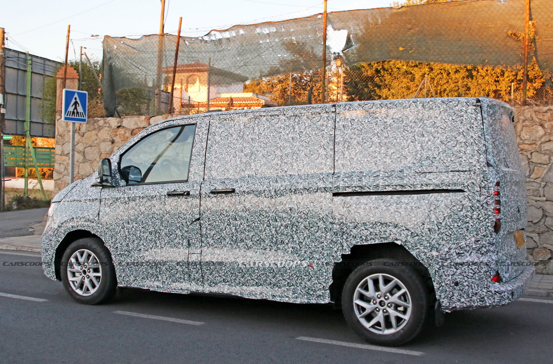 2025 VW Transporter Spotted Looking Happier Than The Ford Transit ...