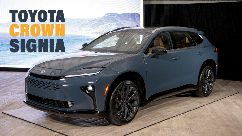     Le Toyota Crown Signia 2025 est le VUS intermédiaire qui suit sa propre voie