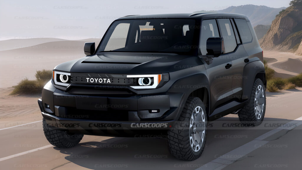     La marque Toyota Land Cruiser FJ fait allusion à un nouveau tout-terrain compact