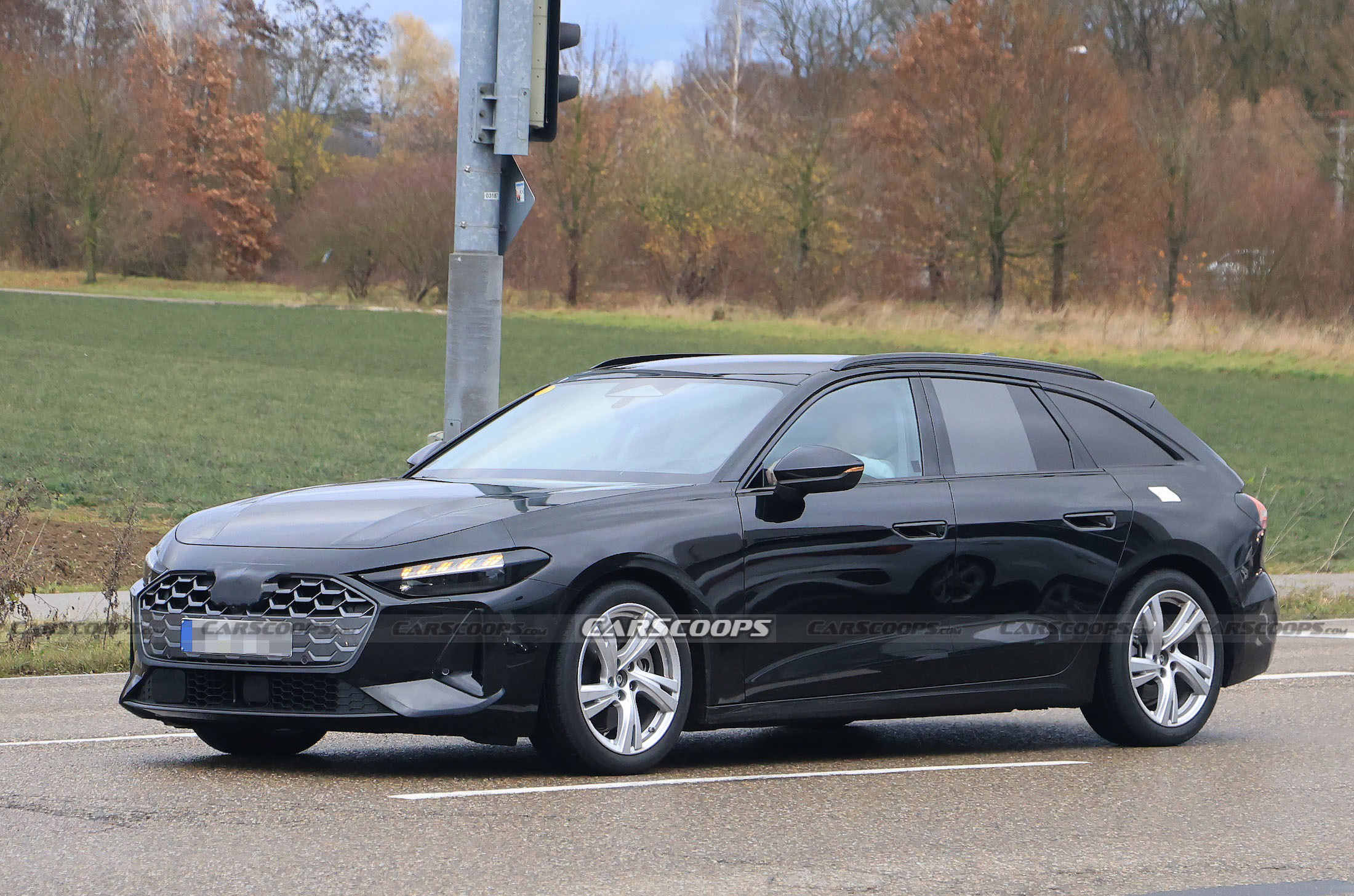 2025 Audi A5 Avant Prototype Drops Camo, Shows Off Slimmer Grille, New ...