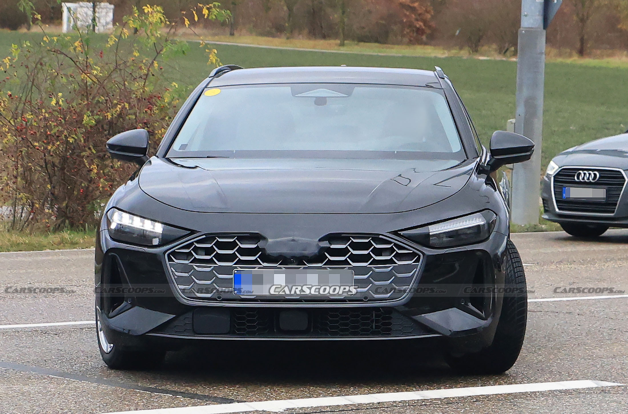 2025 Audi A5 Avant Prototype Drops Camo, Shows Off Slimmer Grille, New ...