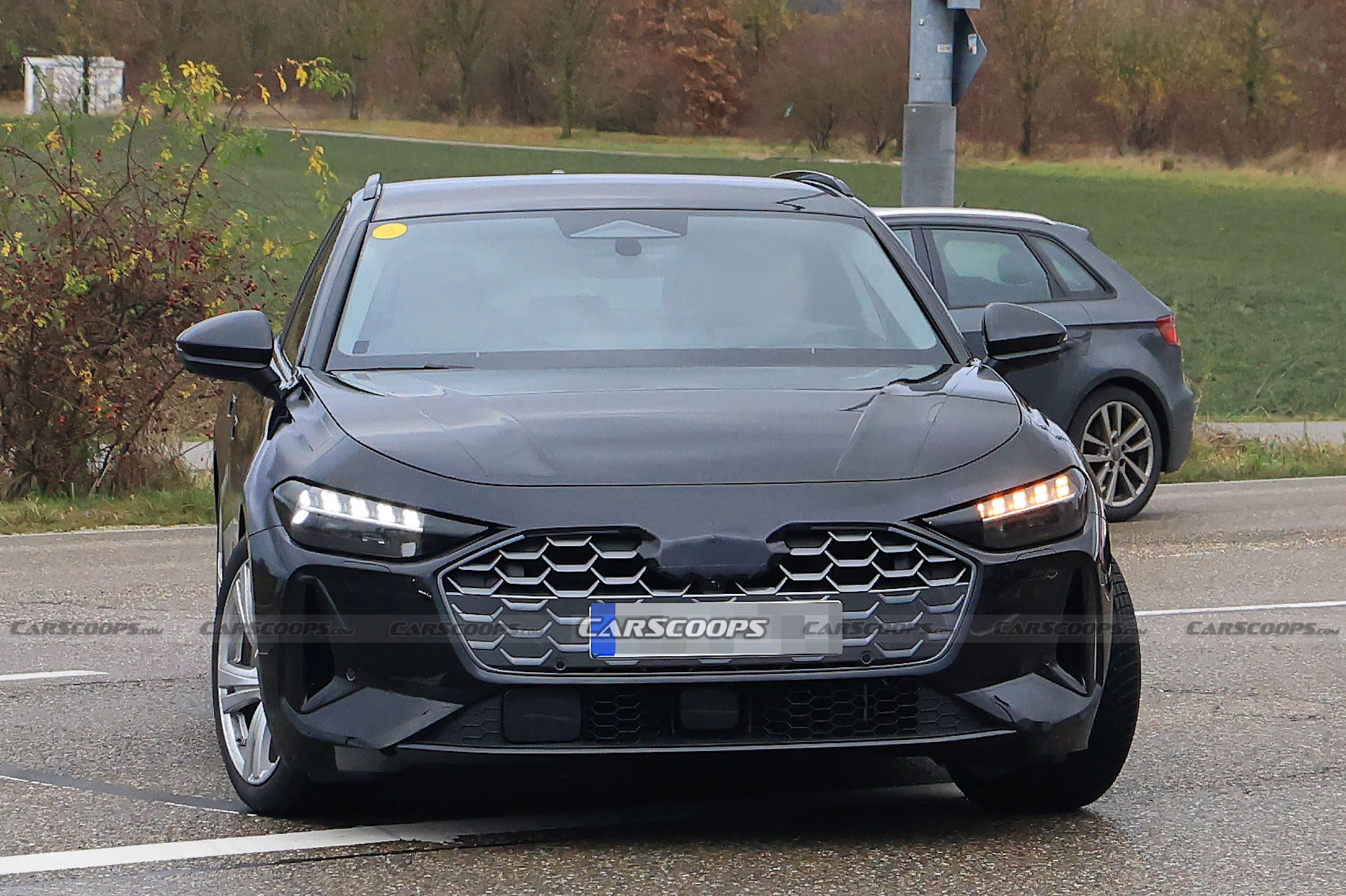 2025 Audi A5 Avant Prototype Drops Camo, Shows Off Slimmer Grille, New ...