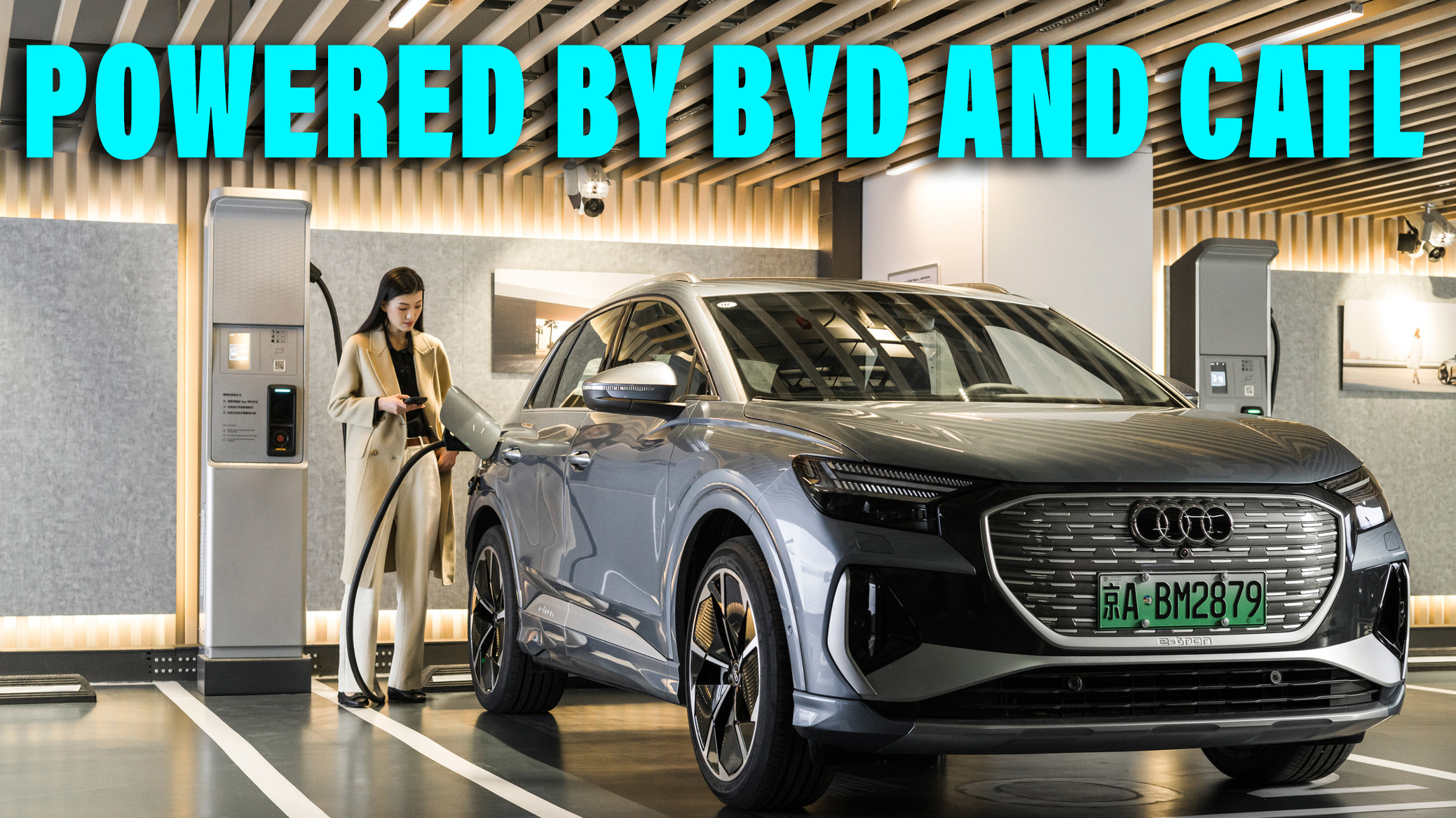 Audi’s Chinese-Made EVs To Use BYD And CATL Batteries