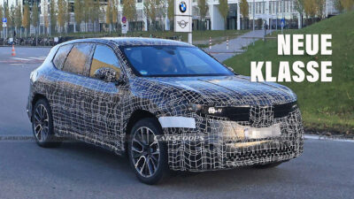 BMW Neue Klasse Electric SUV Spied For First Time | Carscoops