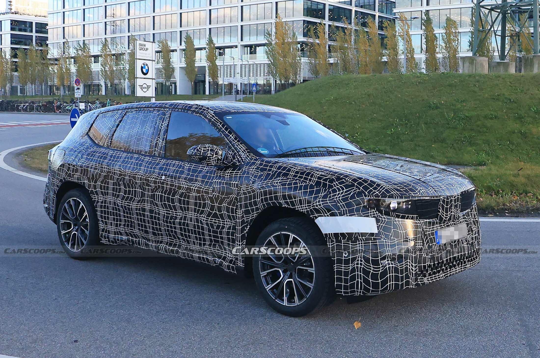 BMW Neue Klasse Electric SUV Spied For First Time | Carscoops