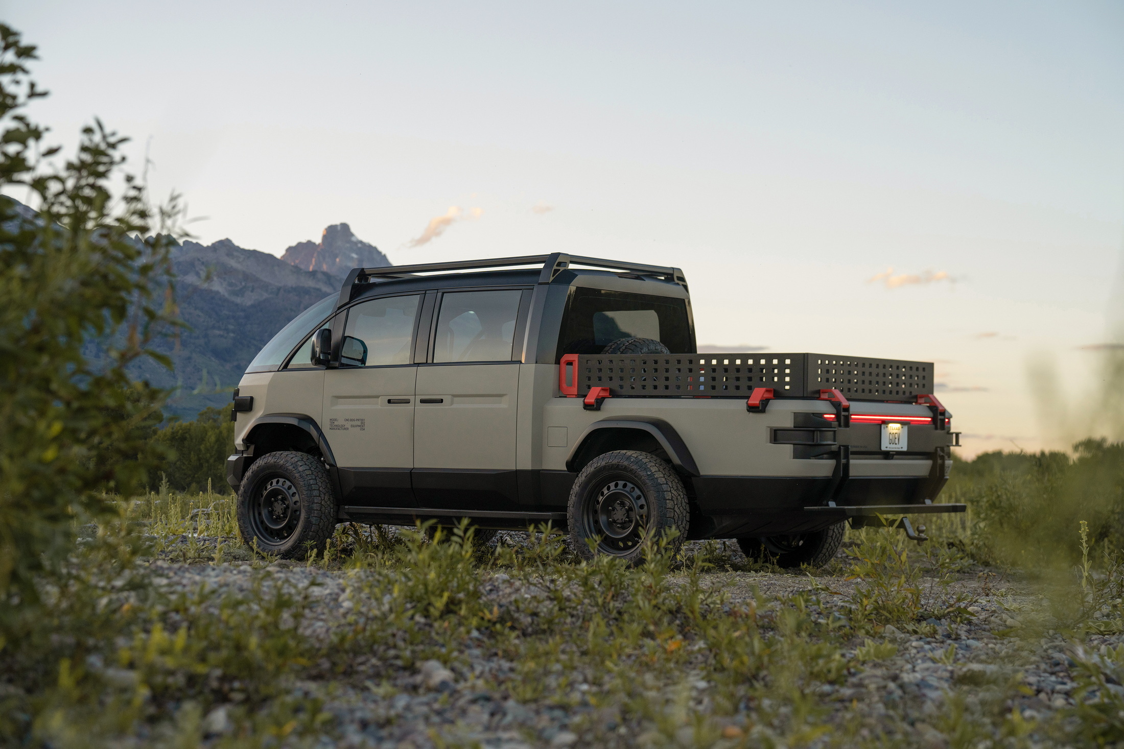 Canoo American Bulldog Is A Tough Military-Themed Electric Pickup ...