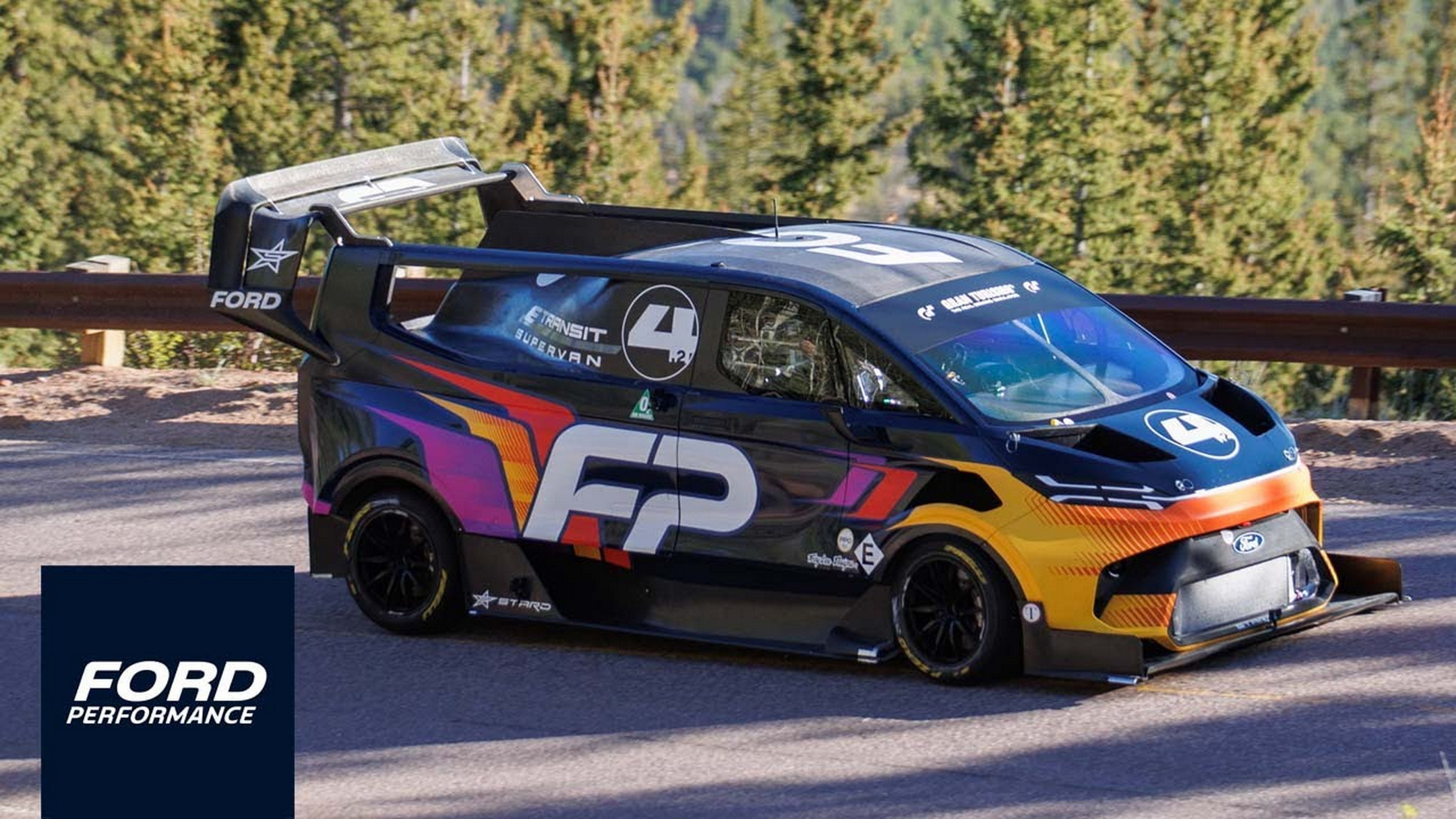 Watch The Epic Challenges Ford’s 1,408 HP SuperVan Climbed Over At Pikes Peak