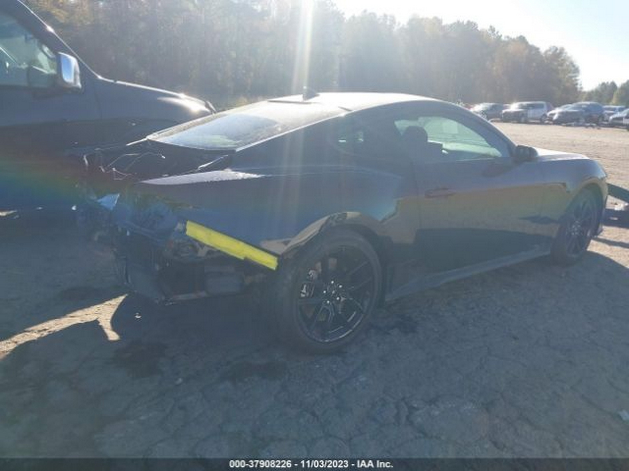 This 2024 Ford Mustang GT Went From Showroom To Salvage In Just 16   IAA 2024 Ford Mustang GT Rear Ended 11 