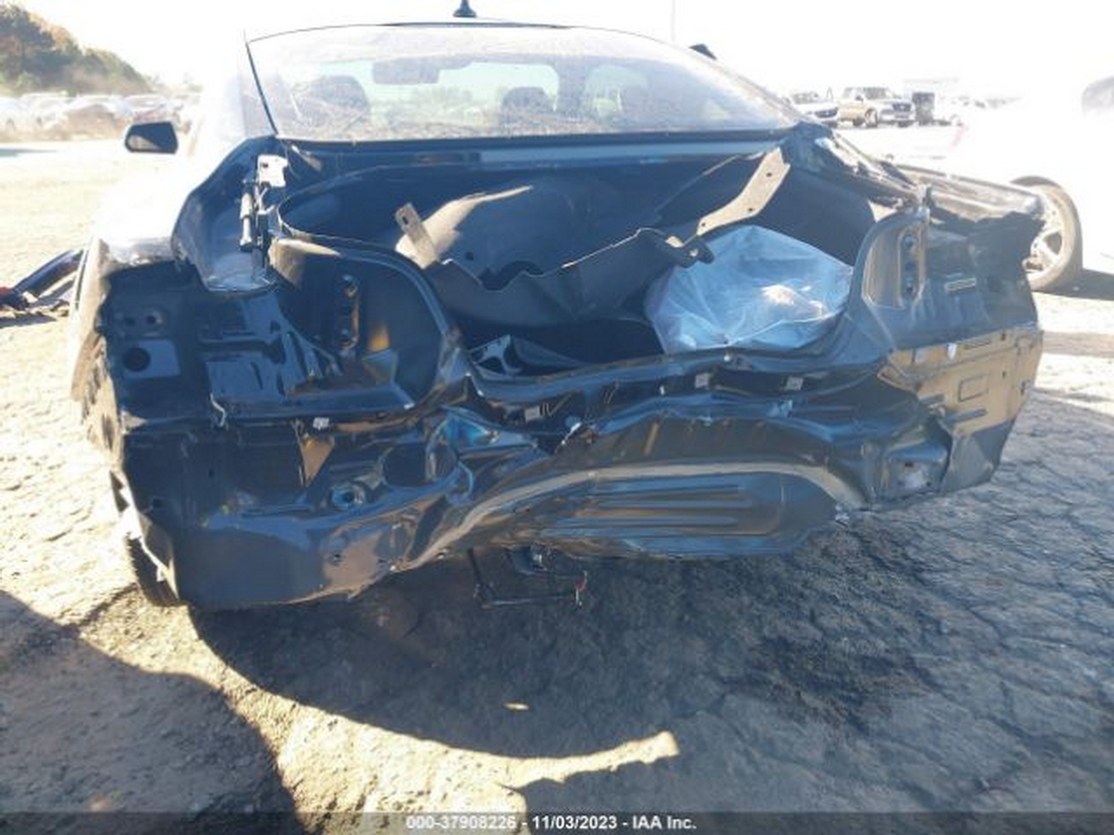 This 2024 Ford Mustang GT Went From Showroom To Salvage In Just 16   IAA 2024 Ford Mustang GT Rear Ended 13 