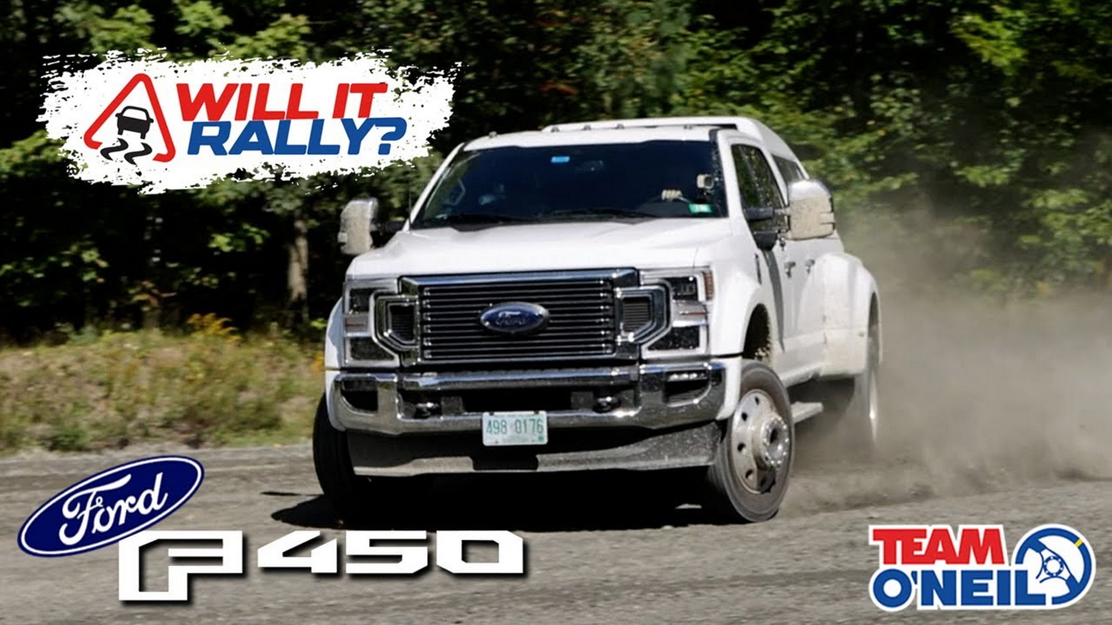 Watch The Ford F450 King Ranch Handle A Rally Course In Style Carscoops