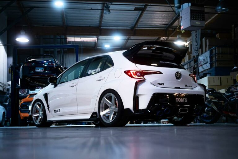 Tom’s Racing Toyota GR Corolla Debuts In The Flesh At SEMA | Carscoops