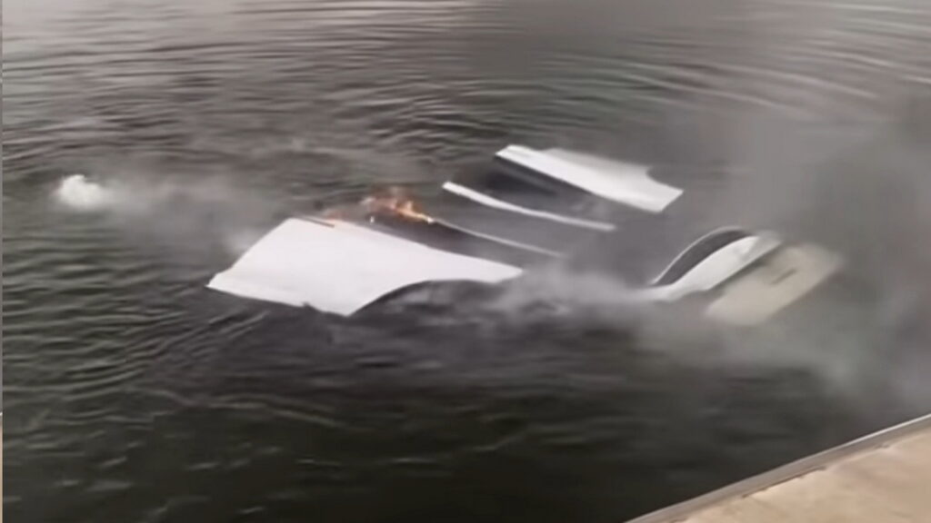 YT 2023 Tesla Model X Florida Boat Launch Fire 1024x576 - Auto Recent