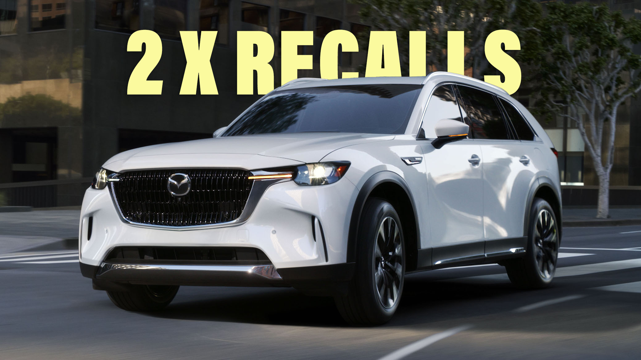 Mazda CX90 Hit With Two Recalls Over An Overeager Failsafe Mode And