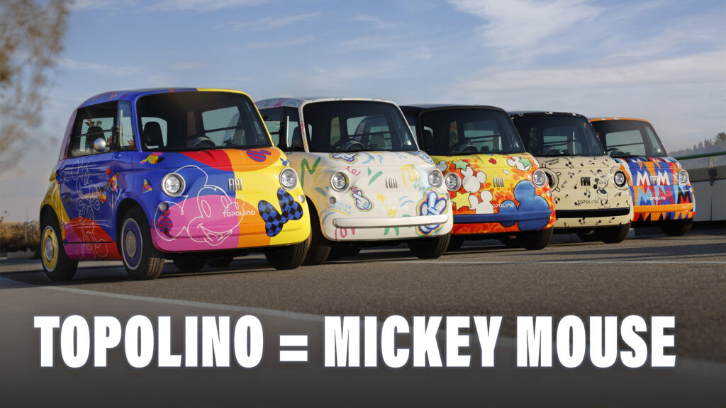 Fiat Topolino Fairy Makeover, Gets Carscoops Too Because Need | EV Adults A Disney Tales