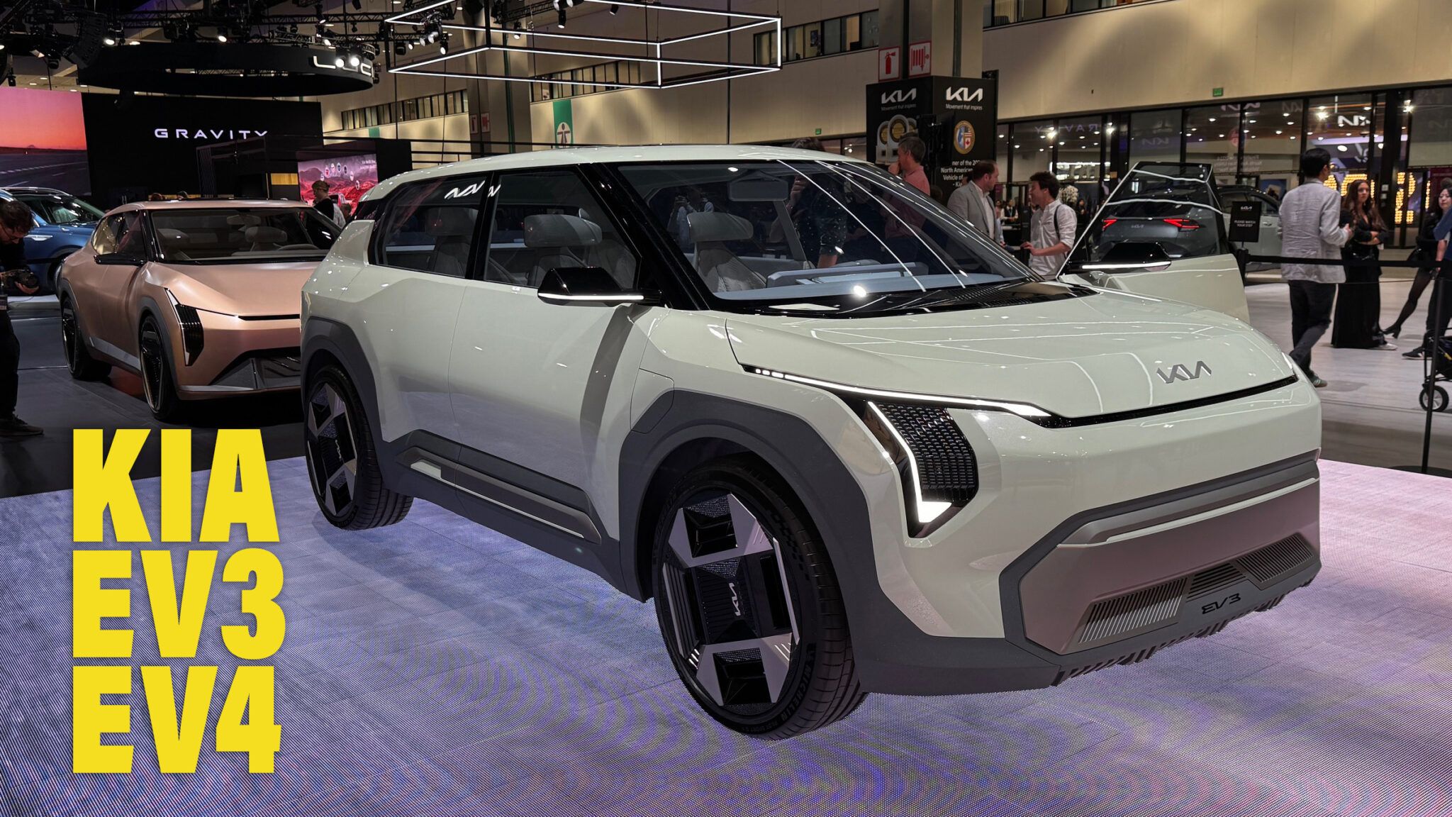 EV3 SUV And EV4 Sedan Concepts Show Kia’s Electrifying Future In LA ...