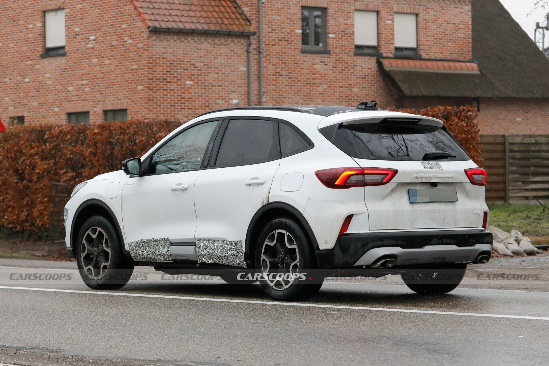 2024 Ford Kuga Facelift Spied And There’s No Escaping The Resemblance ...