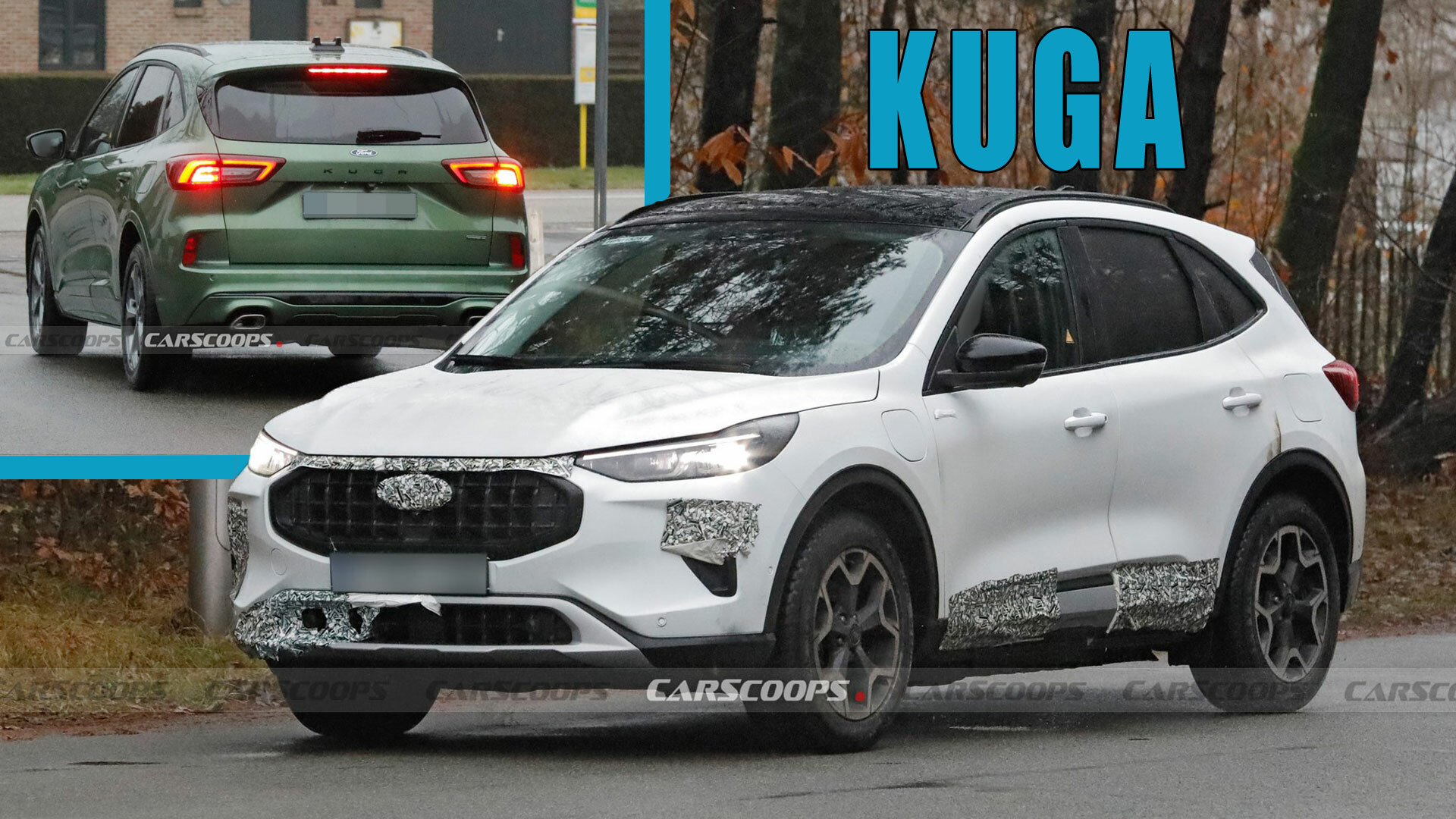 Ford Escape / Kuga Facelift Shows Updated Face In Unofficial Rendering