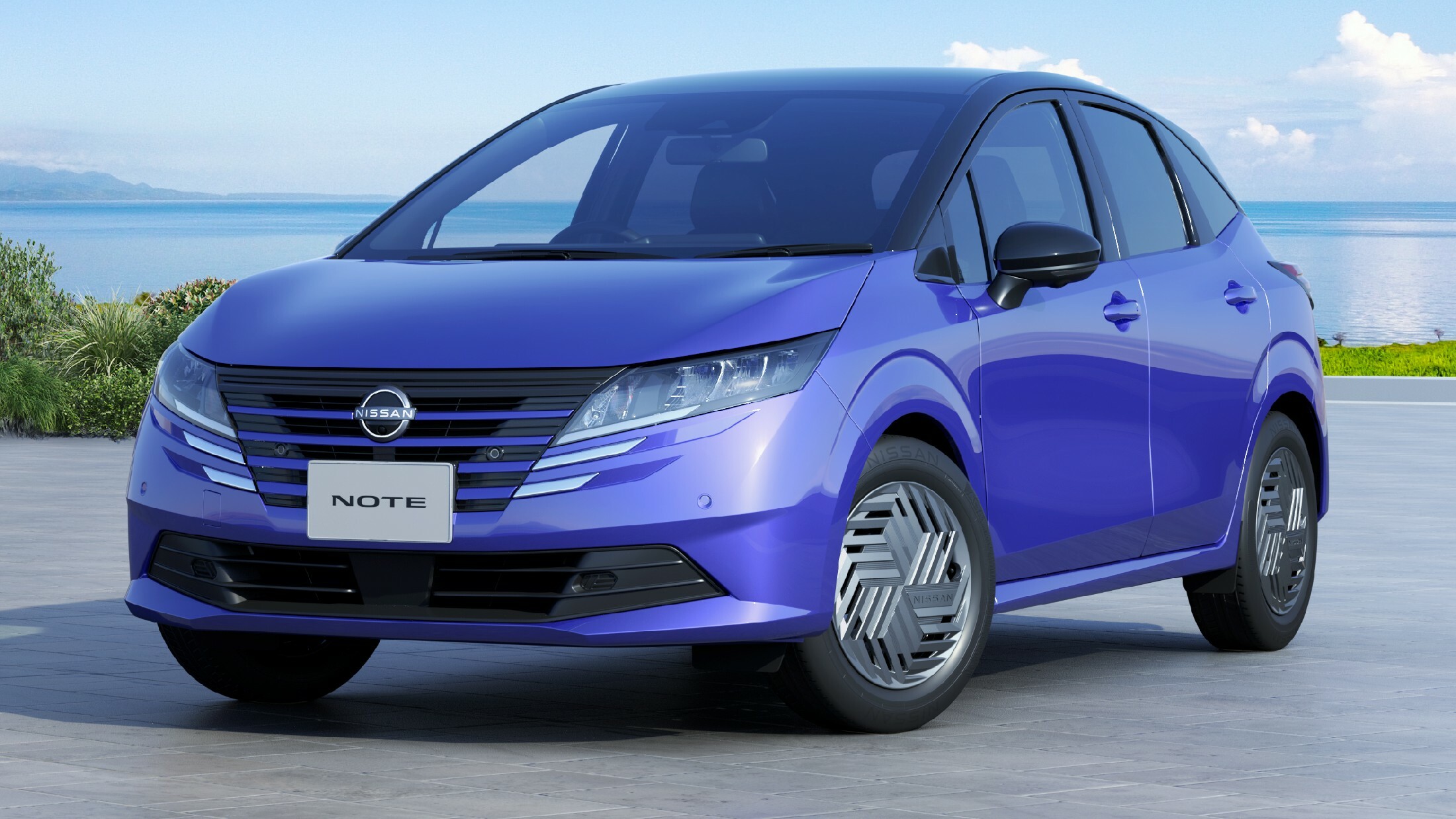 2024 Nissan Note Gains A New Face And Sci-Fi Wheel Covers In Japan ...