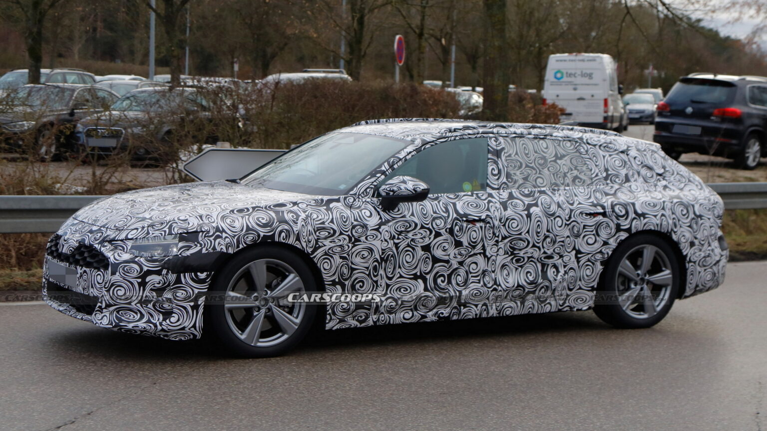 2025 Audi A7 Avant Caught Testing For The Very First Time — CarSourcePro