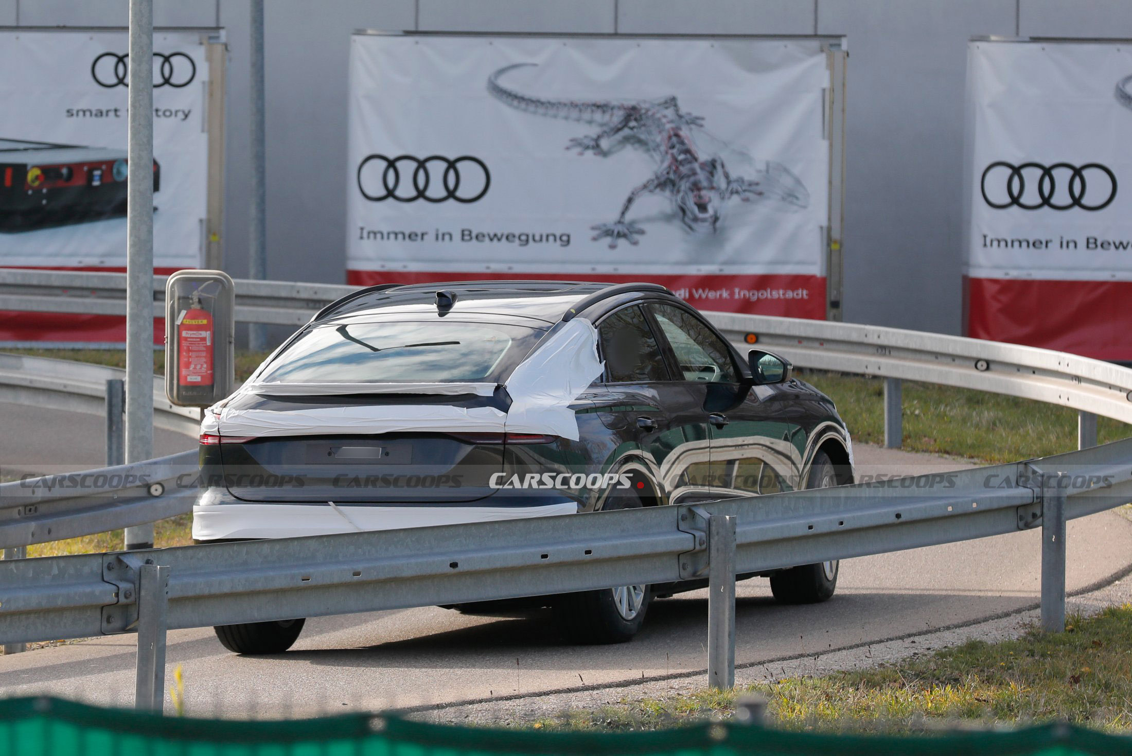 2025 Audi Q6 E-Tron Uncovered Ahead Of Imminent Debut | Carscoops