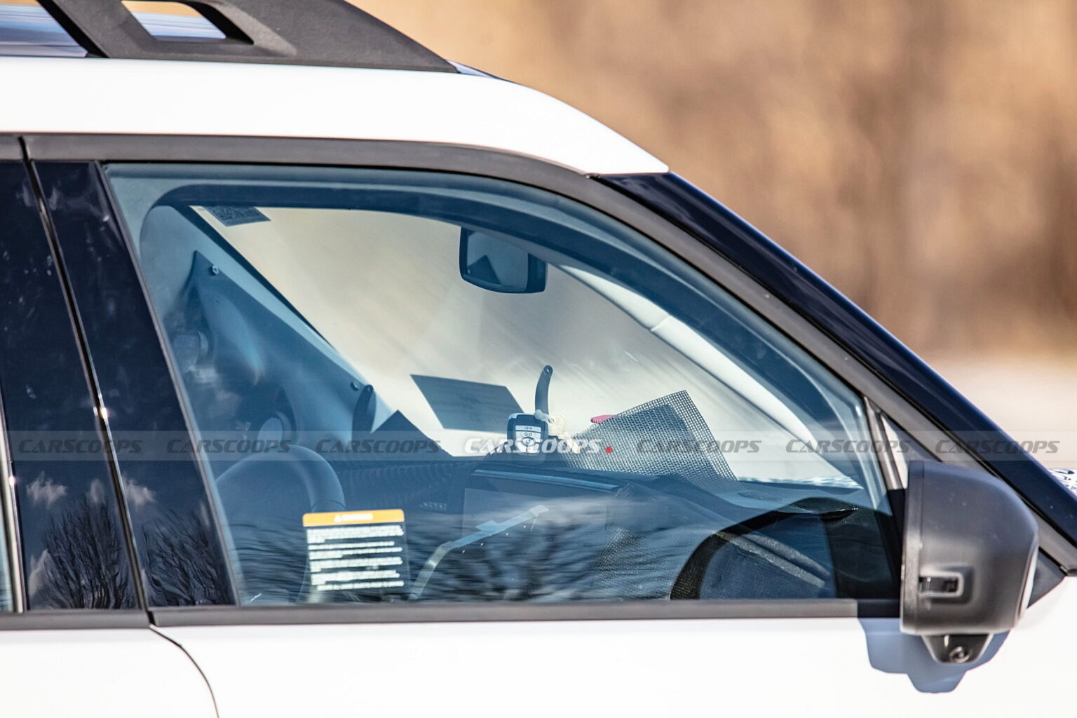 2025 Ford Bronco Sport With Massive New Touchscreen Spied Inside And ...