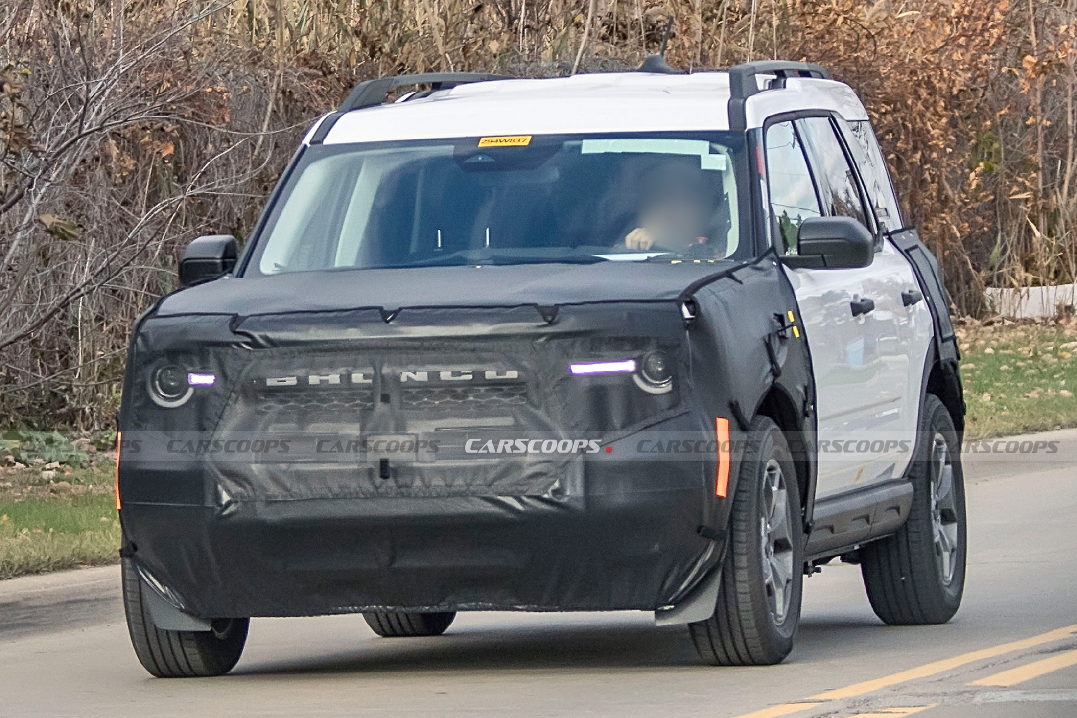 2025 Ford Bronco Sport With Massive New Touchscreen Spied Inside And ...