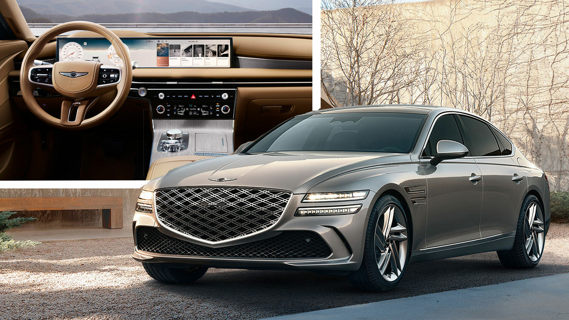 2025 Genesis G80 Combines Sportier Styling With Tech-Focused Interior