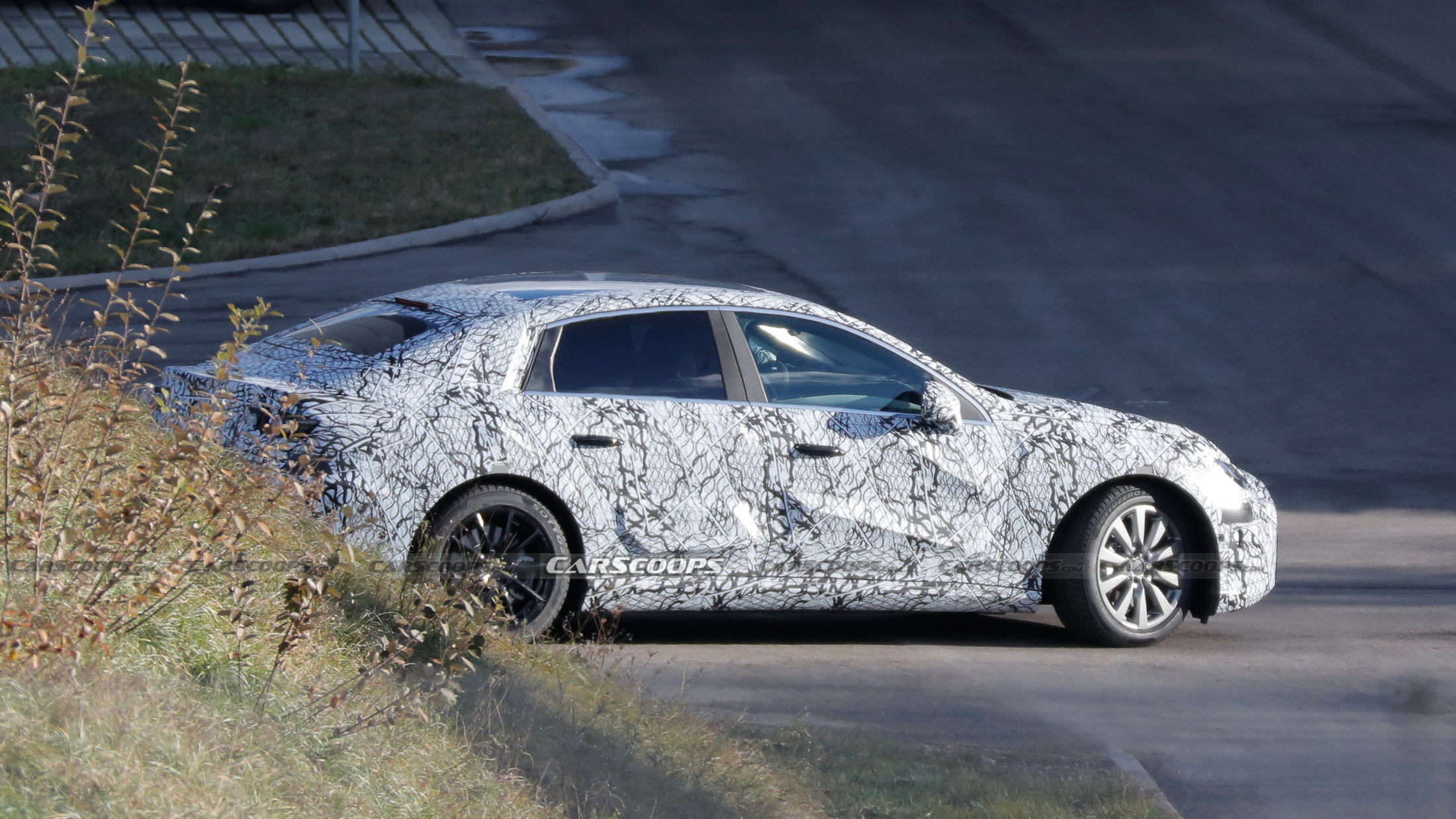 2026 Mercedes C-Class EV Spied For The First Time As It Takes Aim At ...