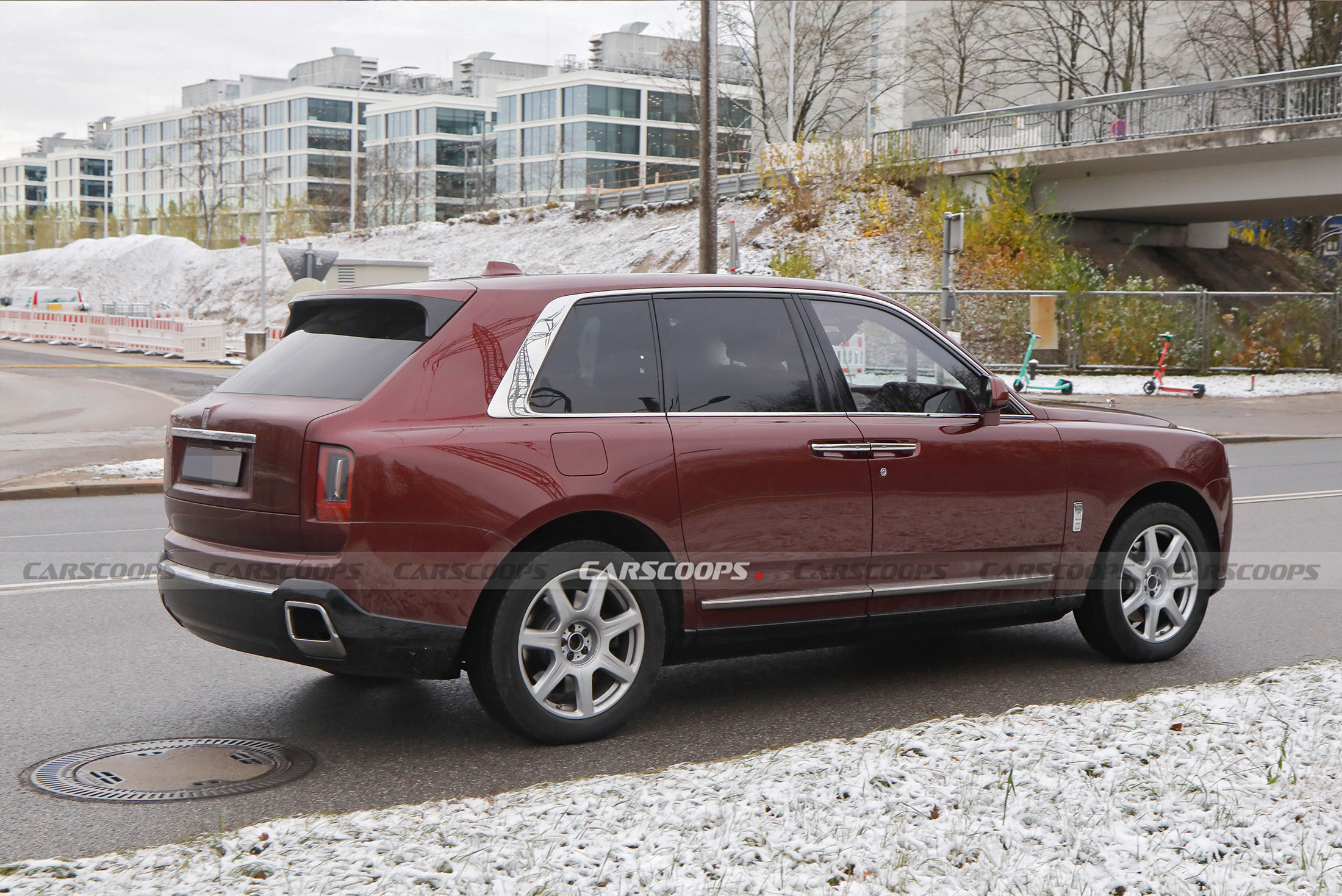 Rolls-Royce Cullinan Spied With A New Face And Larger Tailpipes | Carscoops