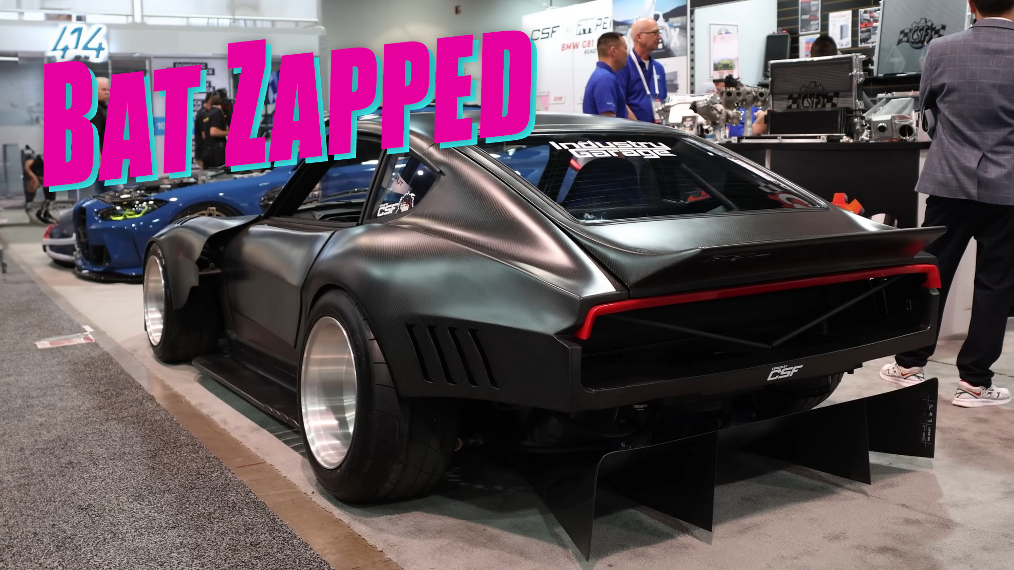 Batman Designer’s Tesla-Powered Datsun 240Z EV Is Pure Awesomeness