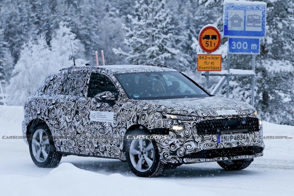 Audi Q3 Is Getting Big Brother's Split Headlight Treatment