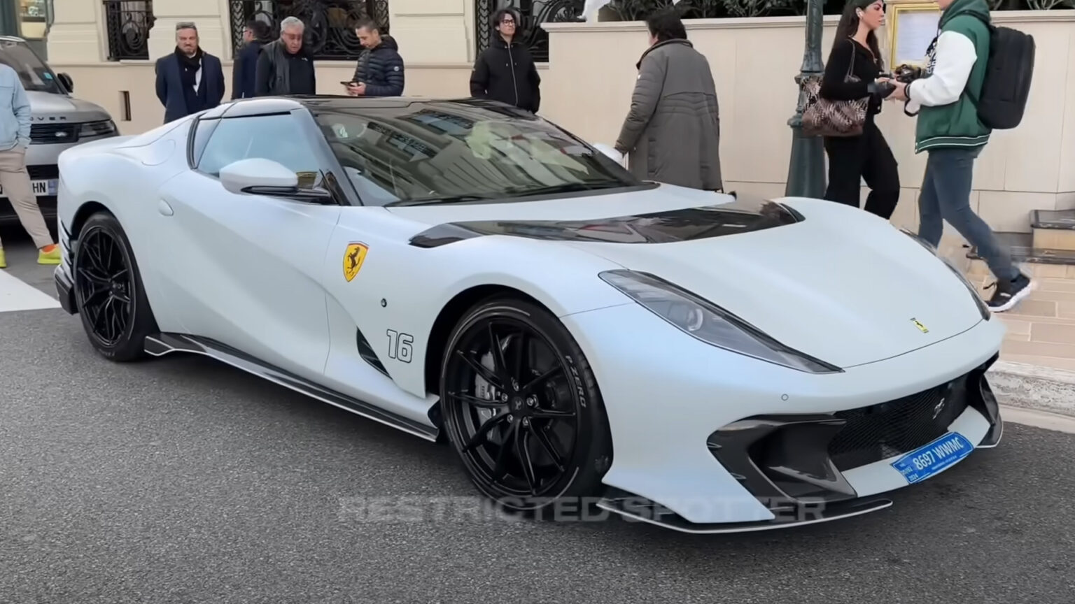 Charles Leclerc’s Ferrari 812 Competizione A Is A Matte White Dream ...