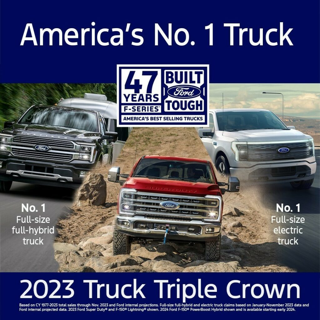  Ford F-Series Remains Best-Selling Truck And Overall Vehicle In America