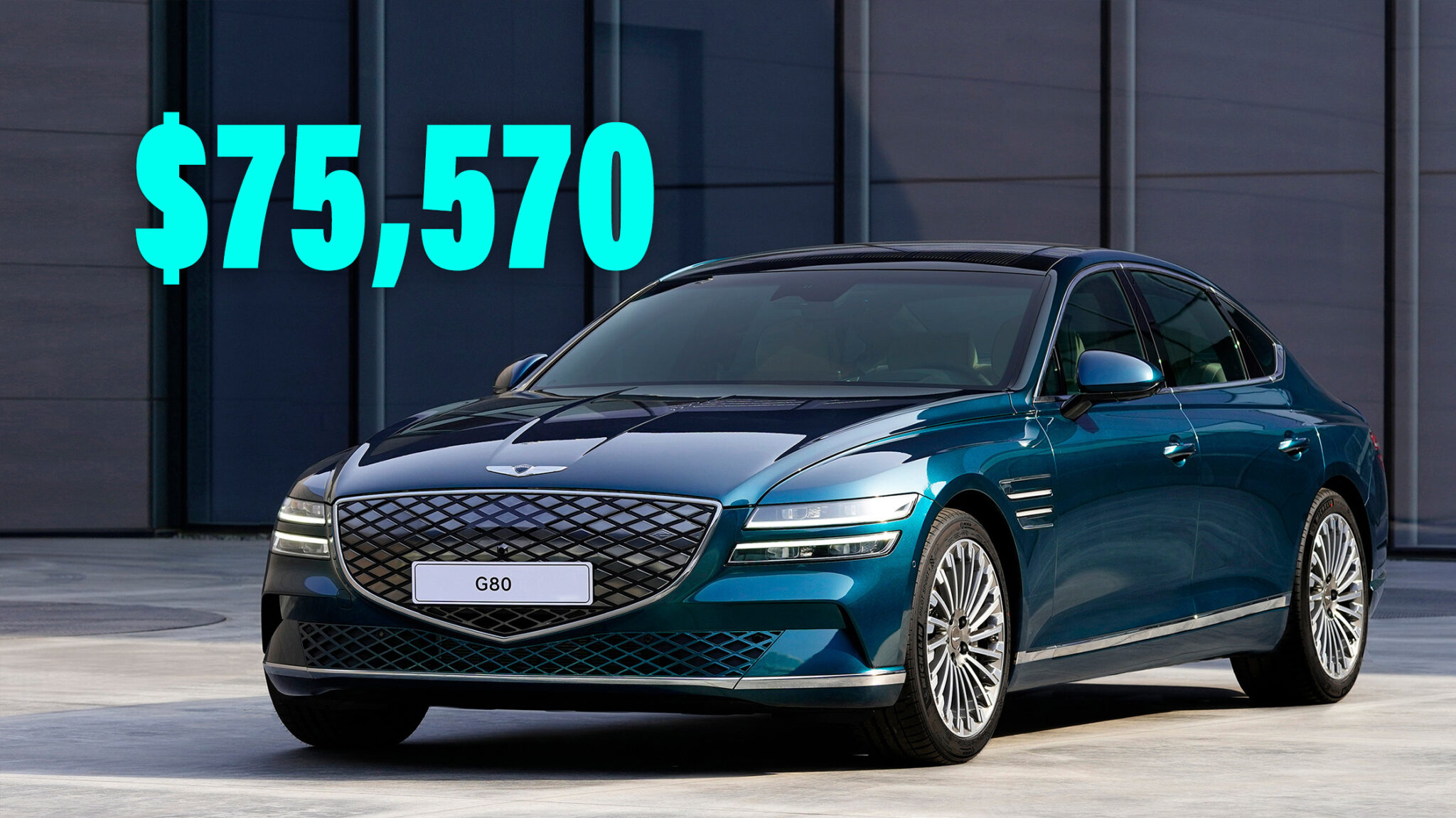 Genesis Launches New EntryLevel G80 Electrified Starting At 75,570