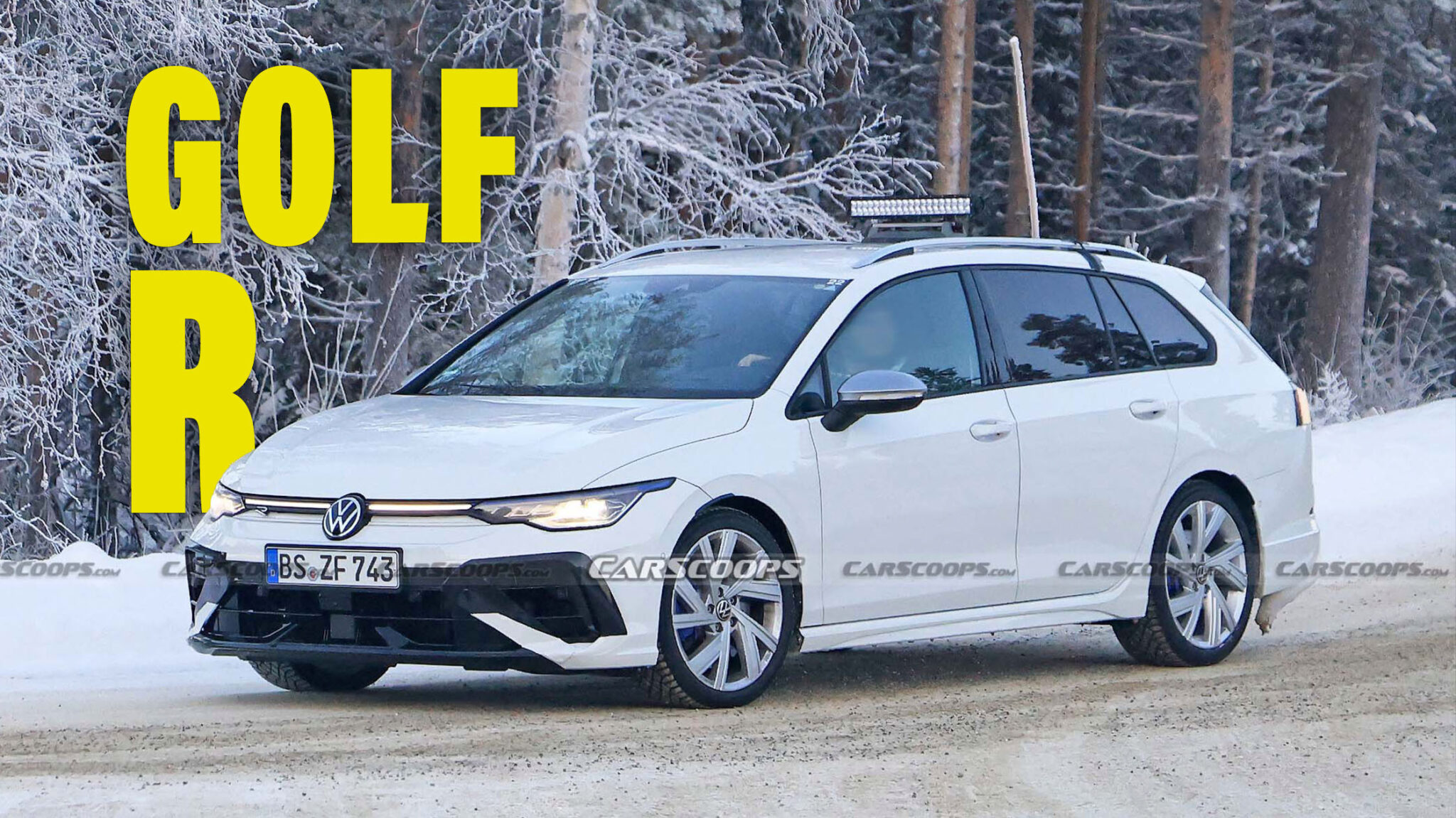 VW Golf R Prototype Proves The Hot Wagon Survives For 2025 – But Not ...