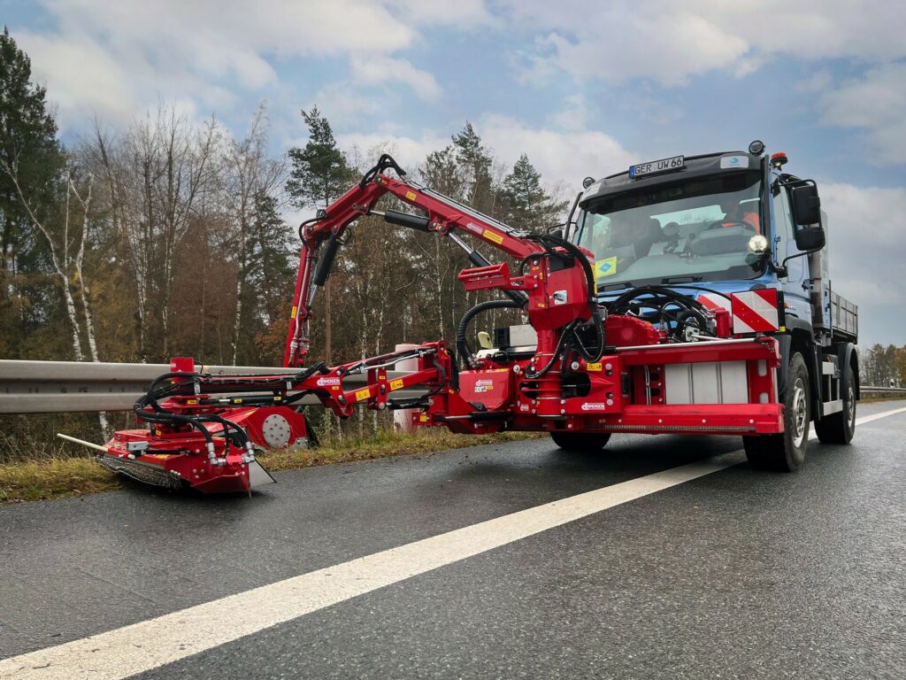 Mercedes Testing Hydrogen-Powered Unimog Mower | Carscoops