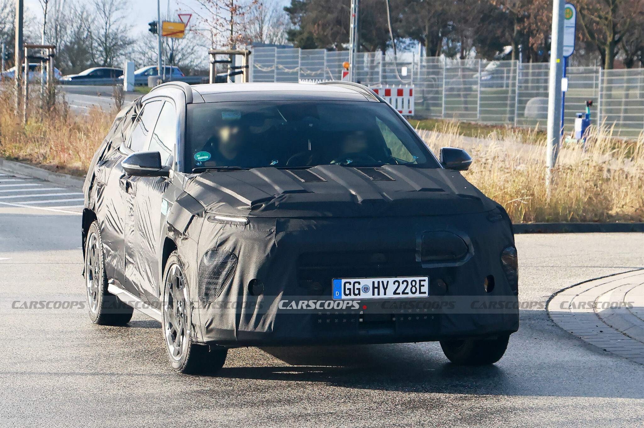 2025 Hyundai Kona Electric Spied In Sportier N Line Form | Carscoops