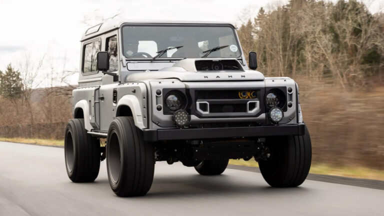 Kahn’s V8-Swapped Land Rover Defender 90 Takes No Prisoners | Carscoops