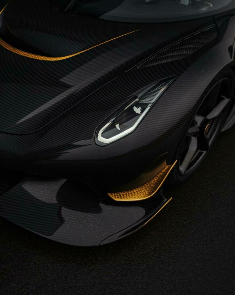  All-Carbon Koenigsegg Jesko Attack With 24K Gold Accents Is A Feast For The Eyes