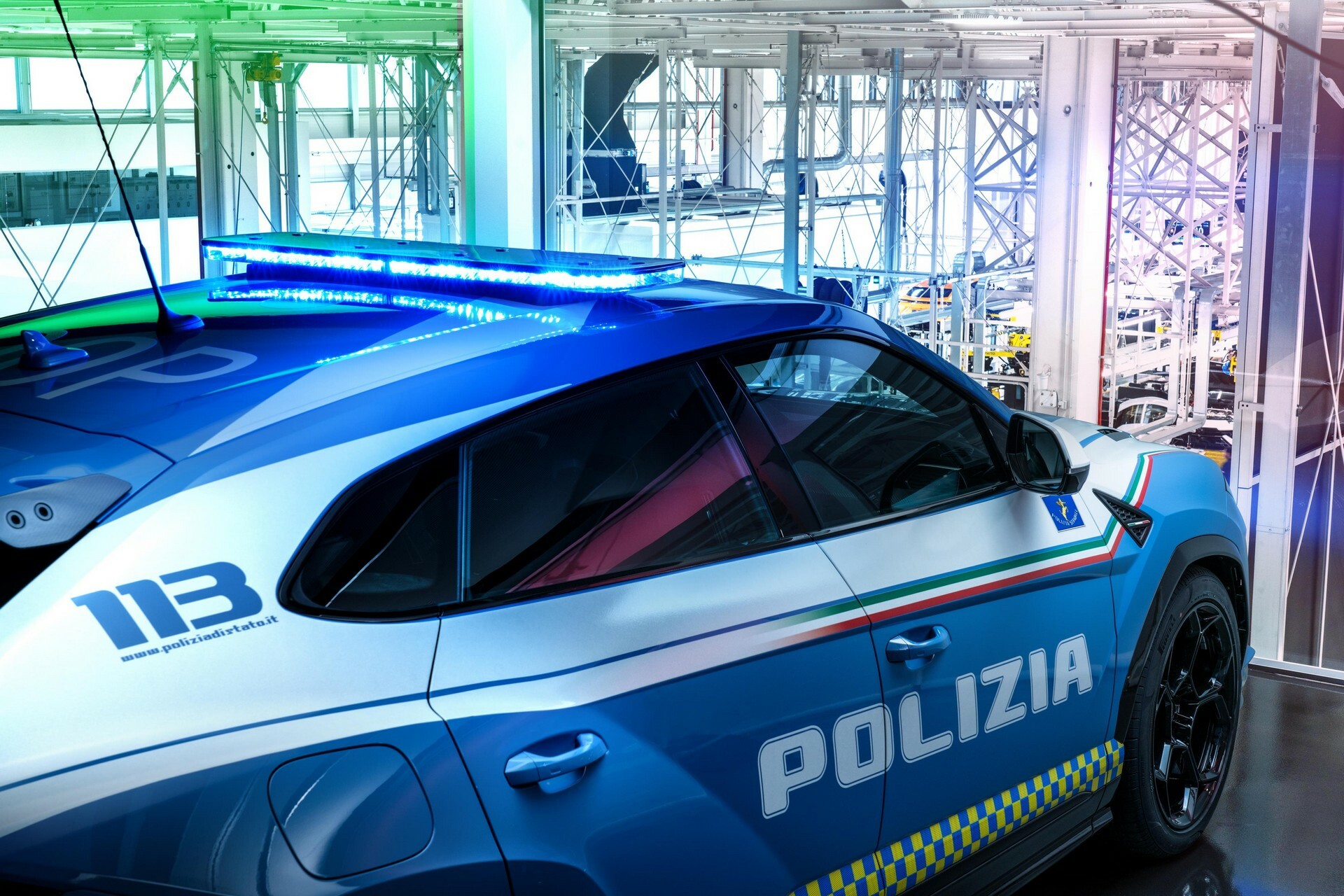 This Special Lamborghini Urus Performante Is Italy’s Latest Police Car ...