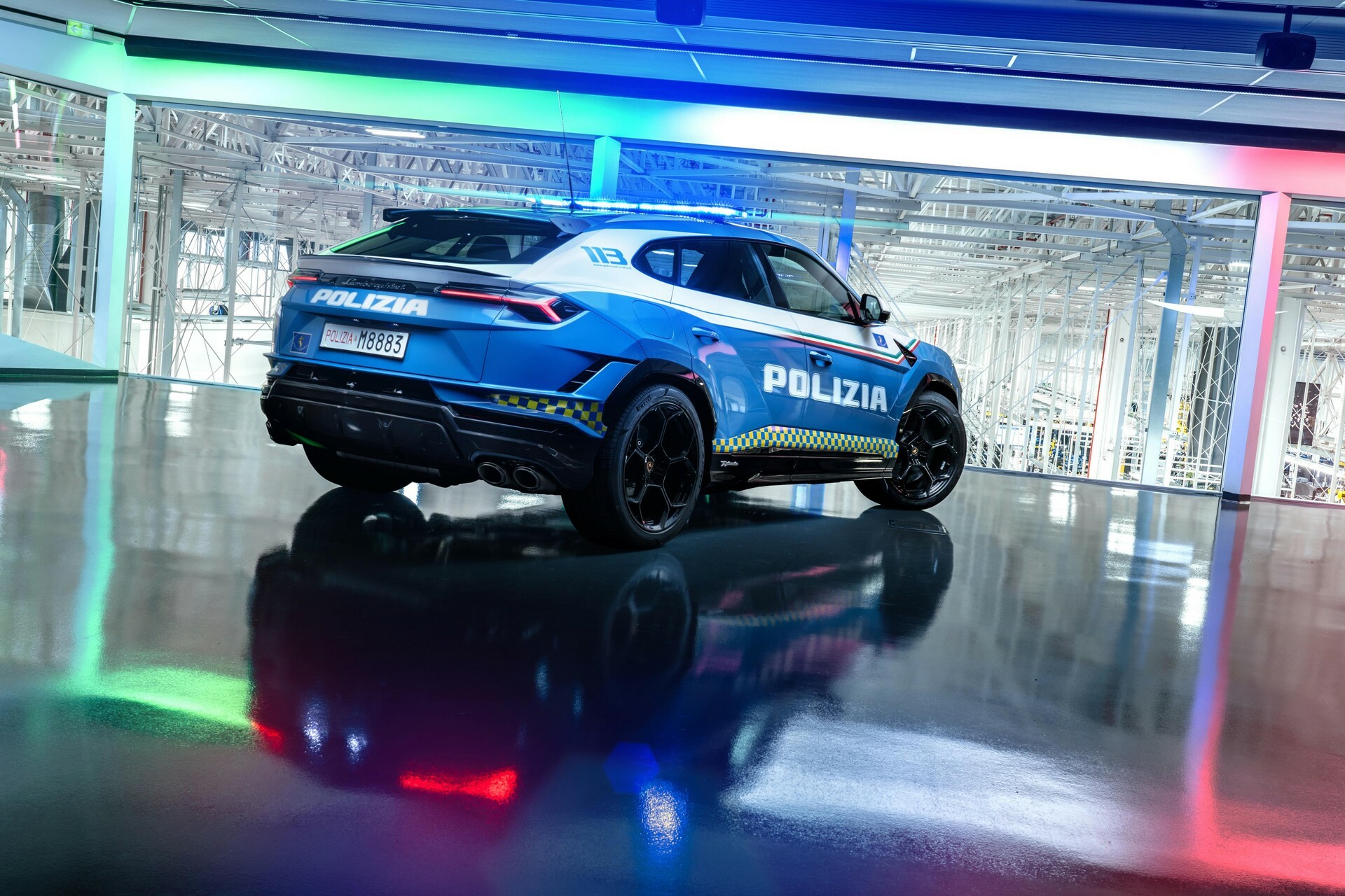 This Special Lamborghini Urus Performante Is Italy’s Latest Police Car ...