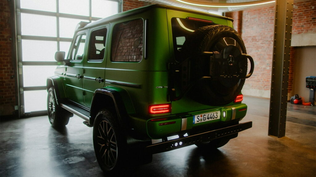  The New Mercedes G 63 4×4² Has A Rear Axle Housing That Could Fracture