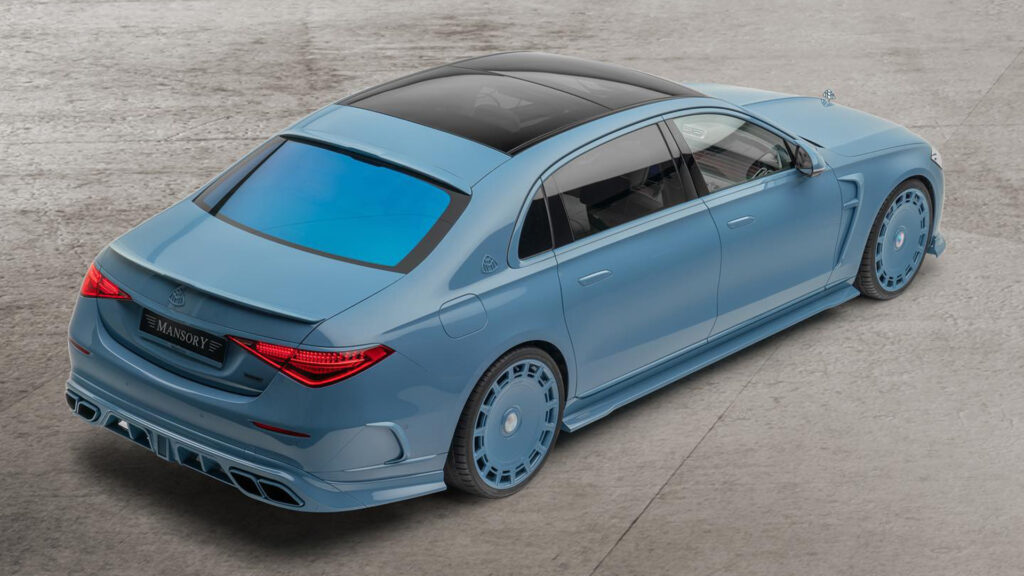  Mansory’s China Blue Mercedes-Maybach S 680 Stands Out From The Pack