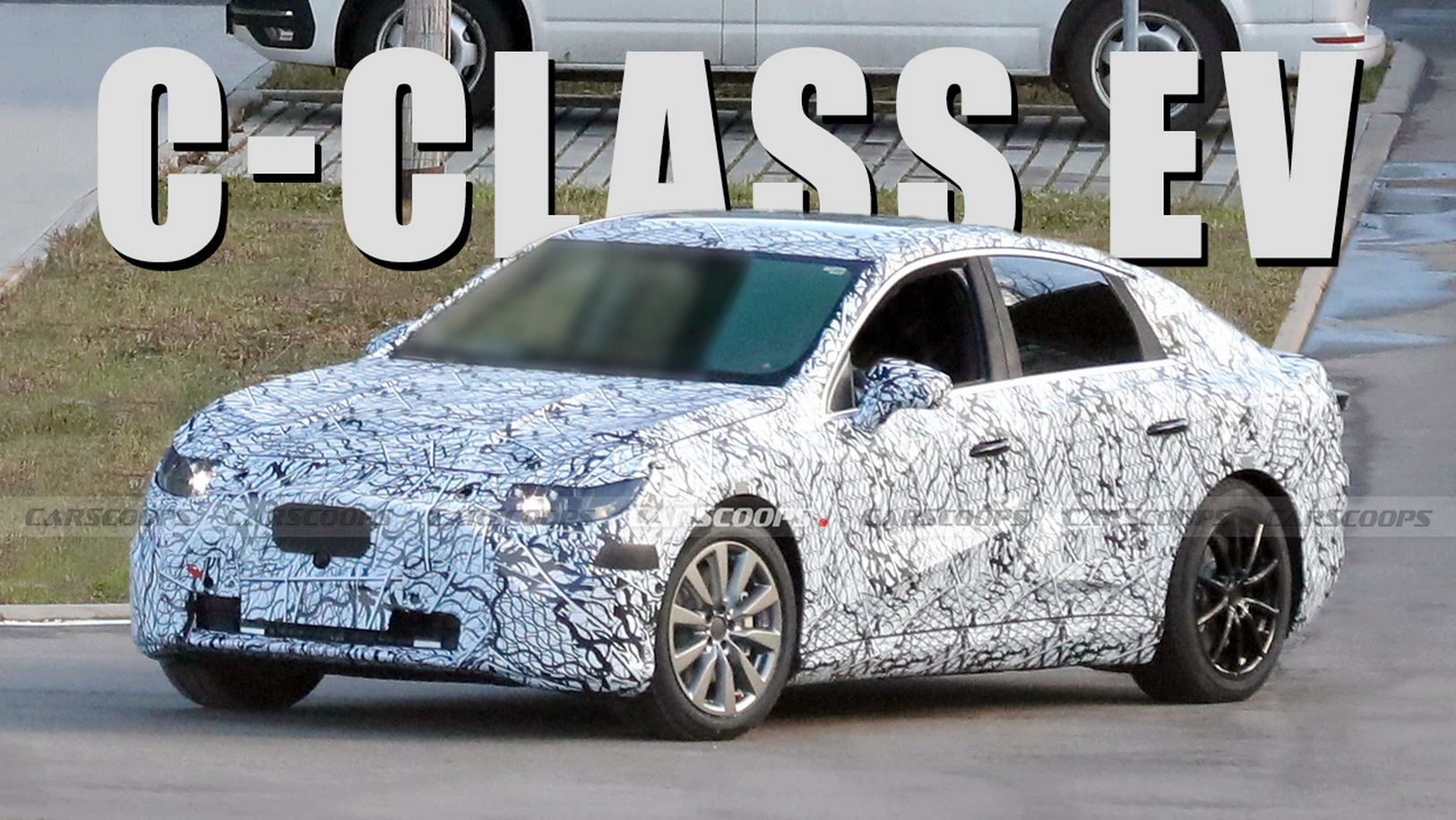 2026 Mercedes C-Class EV Spied For The First Time As It Takes Aim
