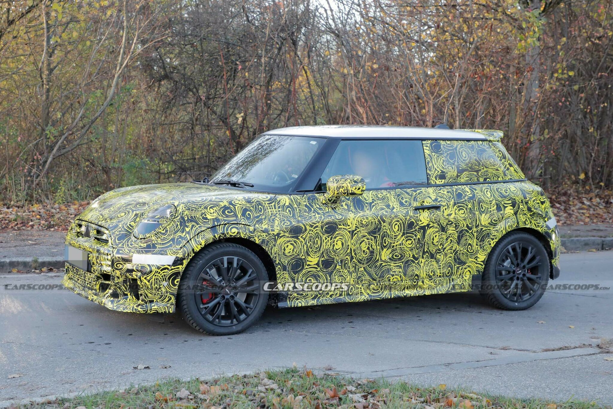 2025 Mini John Cooper Works Shows Chunky Grille On Facelifted Nose ...