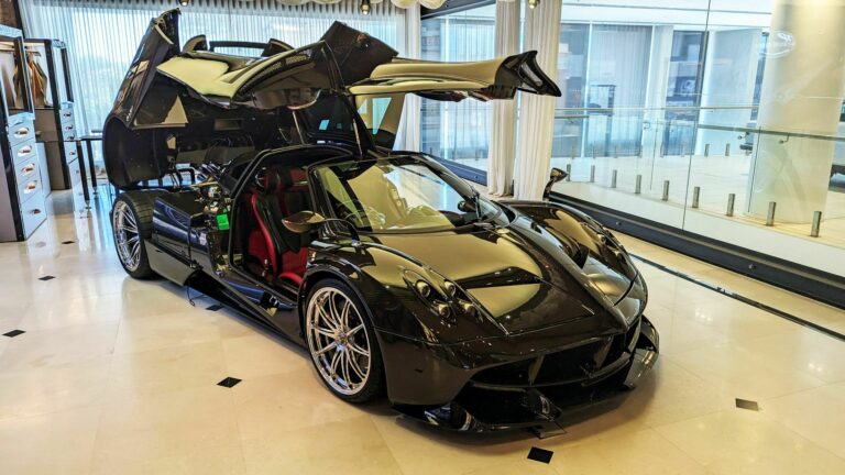 We Check Out A $4 Million Pagani Huayra From Up Close | Carscoops