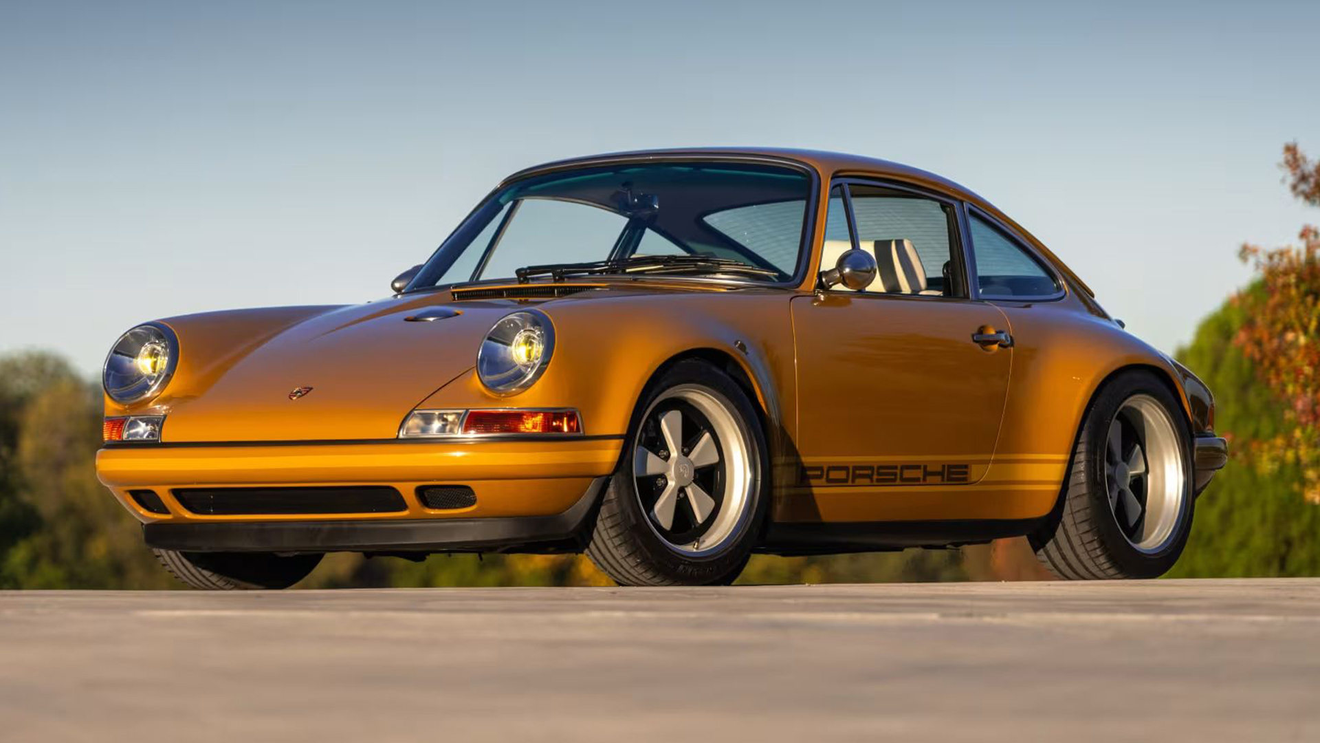 Namibia Yellow Singer Porsche 911 Is Restomodding At Its Finest