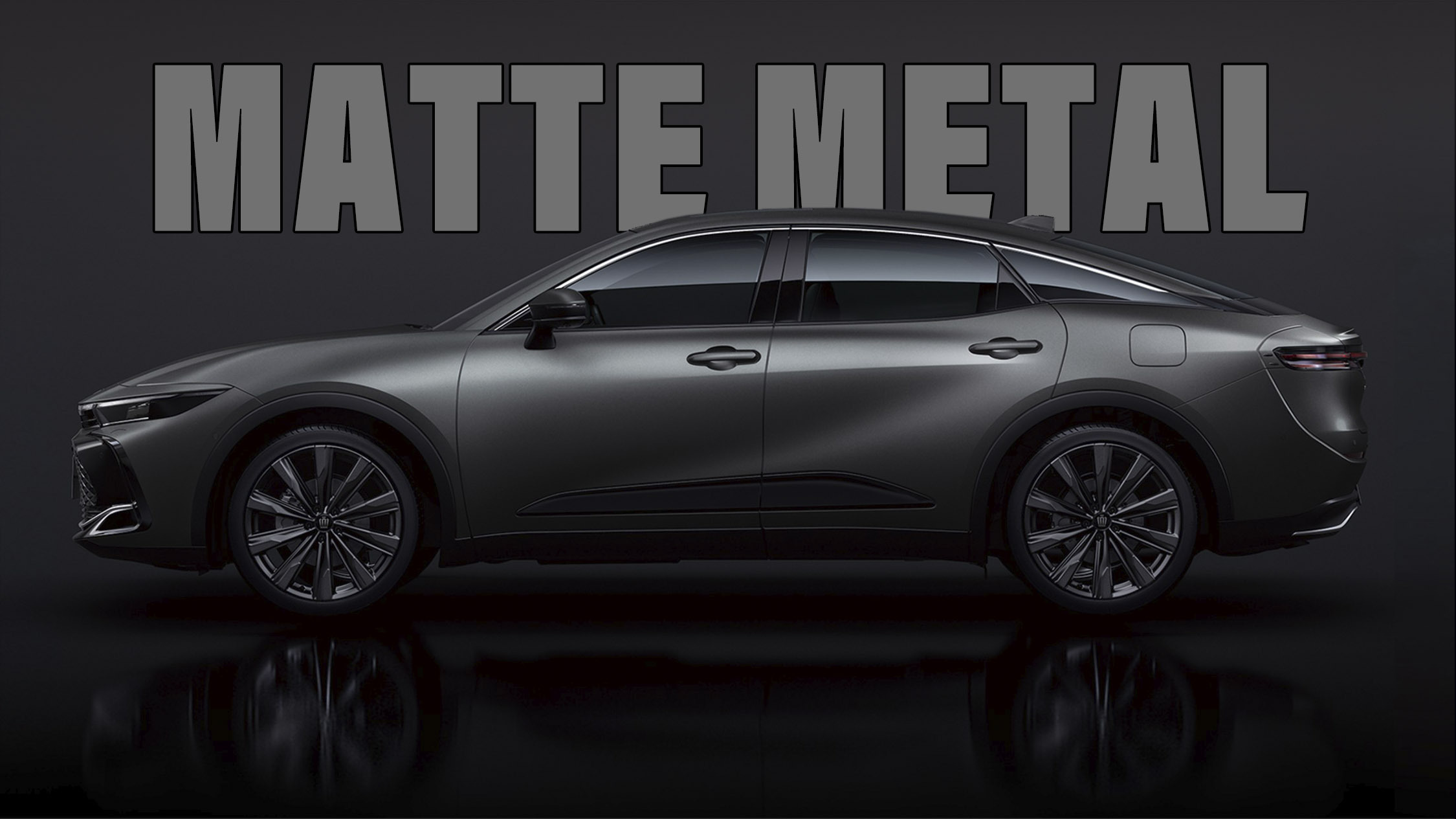 Toyota Crown Matte Metal Limited Edition Has A Special Paint That Is Easy To Maintain Carscoops